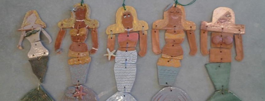 Mermaid Wind Chimes