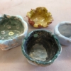 Clay Pinch Pots