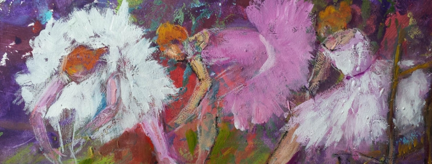 Sandra Halat's Painting "Dancers"